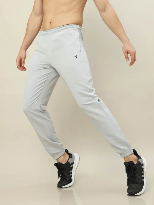 Men Solid Relax Fit Joggers with TECHNOLITE