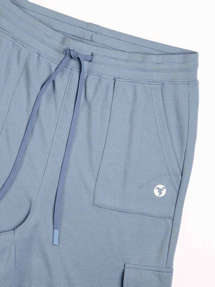 Women Solid Straight Fit Cargo Trackpants - Image 7